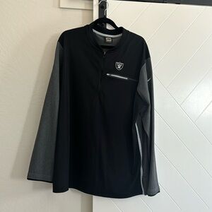 Official Coaches Nike Las Vegas Raiders Half Zip